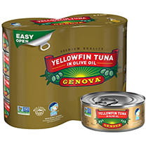 (8 Pack) Genova Yellowfin Tuna in Olive Oil 5oz