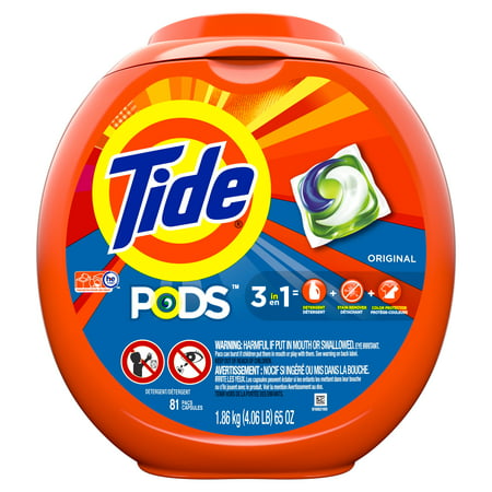 Tide Pods Laundry Detergent Pacs - Original - 65oz81ct