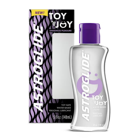 Astroglide Toy  N Joy  Water-Based Personal Lubricant  Toy-Safe Lube  5 oz