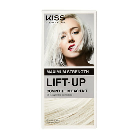 KISS Colors & Care Maximum Strength Lift Up 40V Complete Bleach Kit  5 Pieces