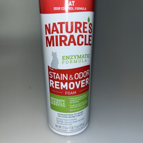 Nature s Miracle Stain and Odor Remover Foam Aerosol