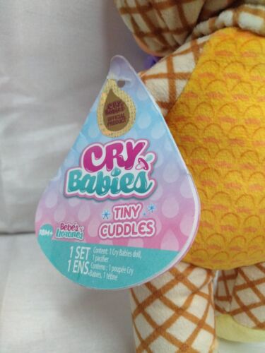 Cry Babies Tiny Cuddles Frozen Frutti Pia Pineapple Ice Cream Themed Pajamas