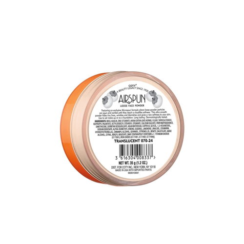 Airspun Loose Powder - Translucent - 1.2oz