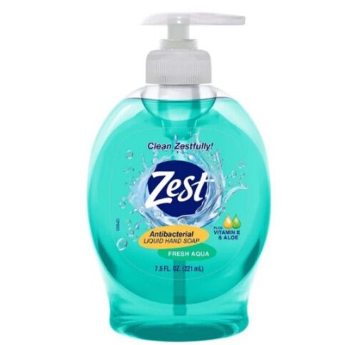 🆕️ Zest 7.5 Fl. Oz. Fresh Aqua Clean Zestfully! Liquid Hand Soap.