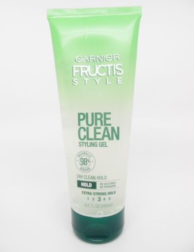 Garnier Pure Clean Smoothing & Straightening Squeeze Hair Styling Gel  6.8 fl oz