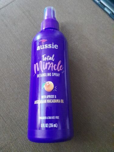 Aussie Total Miracle Detangling Spray  Paraben Free  8 fl oz