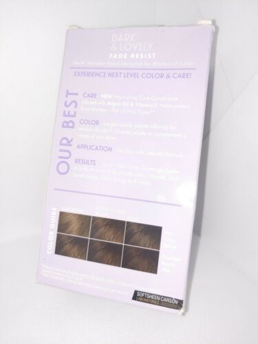 Softsheen-Carson Dark and Lovely Fade Resist Rich Conditioning Hair Color  Hazelnut  1 Kit