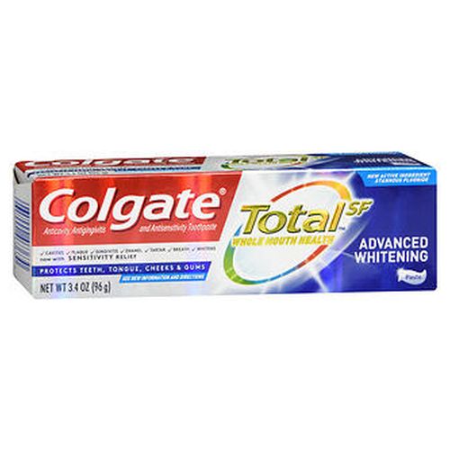 Colgate Total Advanced Whitening Toothpaste  Fresh  3.4 oz