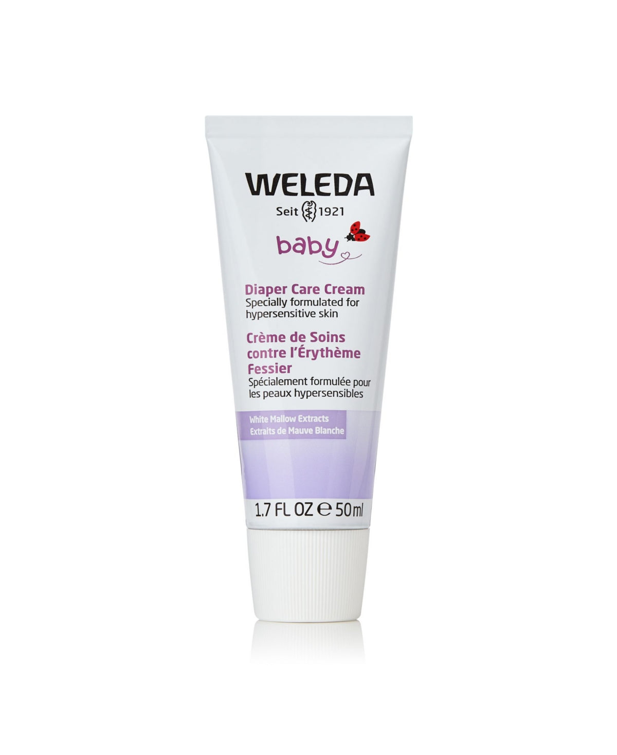 Weleda Sensitive Care Baby Diaper Care Cream with White Mallow Extracts, 1.7 oz