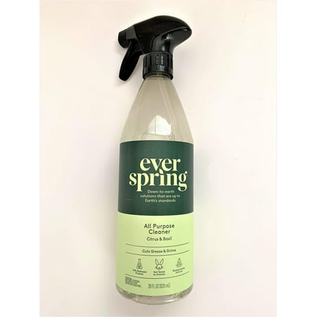 citrus & basil all purpose cleaner - 28 fl oz - everspring