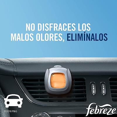 Febreze One Car Odor-Eliminating Air Freshener, Aqua, 1 ct