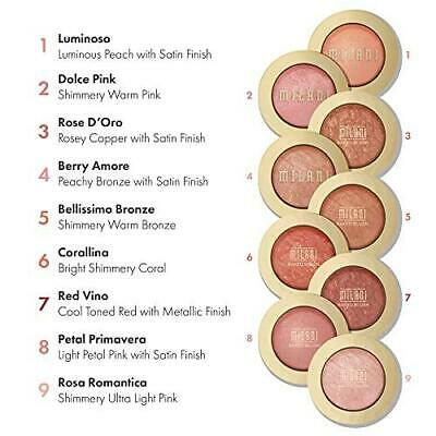 (3 Pack) MILANI Baked Blush - Berry Amore