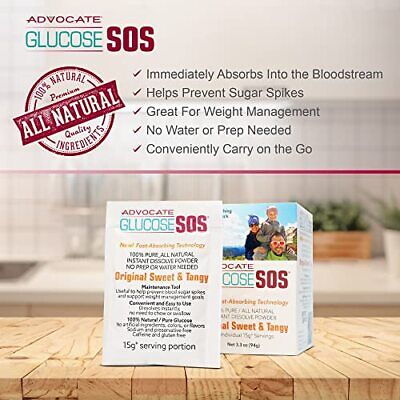 (4 Pack) Glucose SOS, Fruit Medley