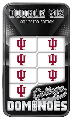 Indiana Hoosiers NCAA Dominoes Set