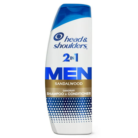 Head and Shoulders Mens Dandruff Shampoo  Sandalwood  12.5 oz