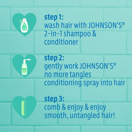 Johnson s Detangling 2-in-1 Kids Shampoo & Conditioner  20.3 fl. oz