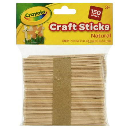 Crayola - Craft stick - natural (pack of 150)