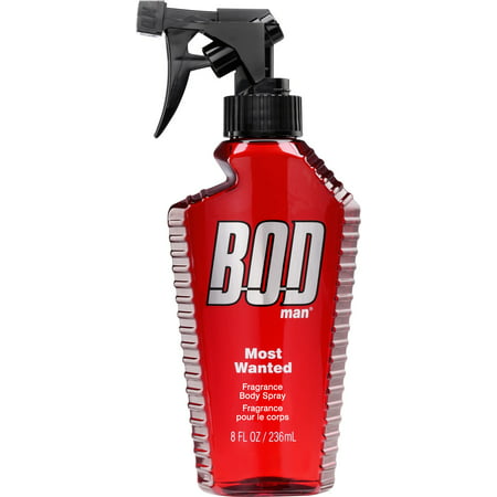 BOD man Fragrance Body Spray  Most Wanted  8 fl oz