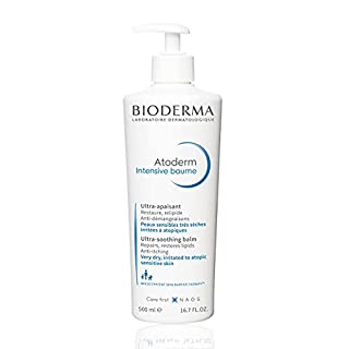 Bioderma - Atoderm - Intensive Balm - Intensely Nourishing Body Cream - Soothes discomfort - for Very Dry Sensitive Skin - 16.7 Fl Oz (B0161ZC5GY)