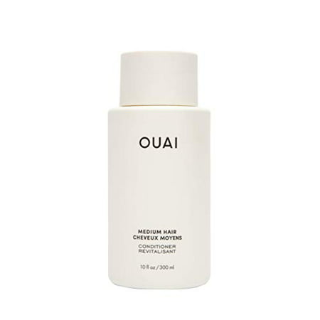 OUAI Medium Conditioner. Strengthening Keratin  Nourishing Babassu and Coconut Oils and Kumquat Extract Leave Hair Hydrated  Shiny and Smooth. Free from Parabens  Sulfates and Phthalates (10