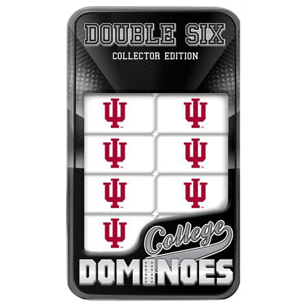 Indiana Hoosiers NCAA Dominoes Set