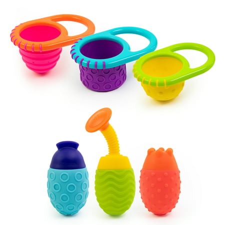 Fill & Spill Bath Toy 6 PC Gift Set