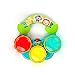 Bright Starts Safari Beats Musical Drum Toy with Lights  Ages 3 Months +  Infant and Toddler  Unisex