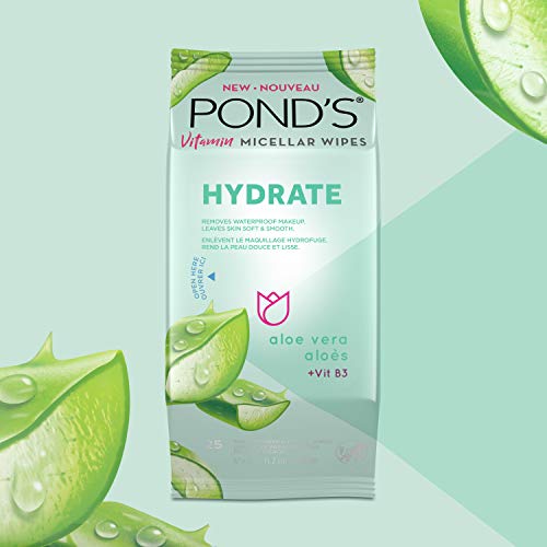 Pond's Vitamin Micellar Wipes - 15.0 ea