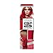 L Oreal Paris Colorista Semi-Permanent Hair Color - Light Bleached Blondes  Bright Red  1 kit