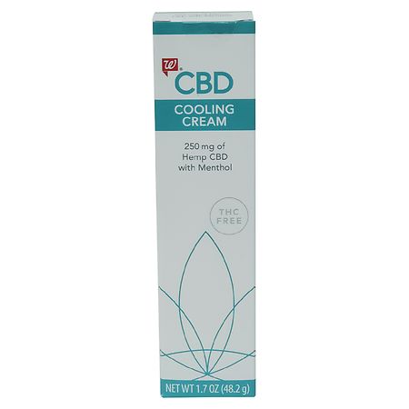 Walgreens CBD Rapid Cooling Cream, 250 mg - 1.7 oz