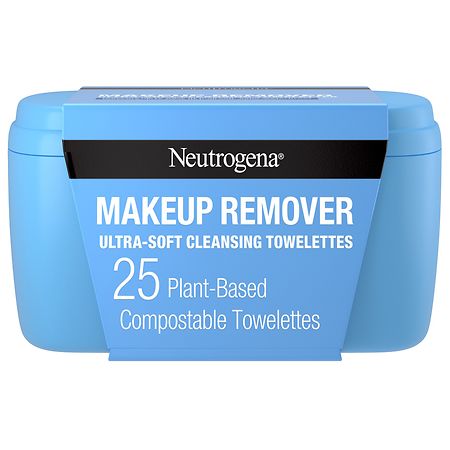 Neutrogena Makeup Remover Wipes and Face Cleansing Towelettes  25 ct