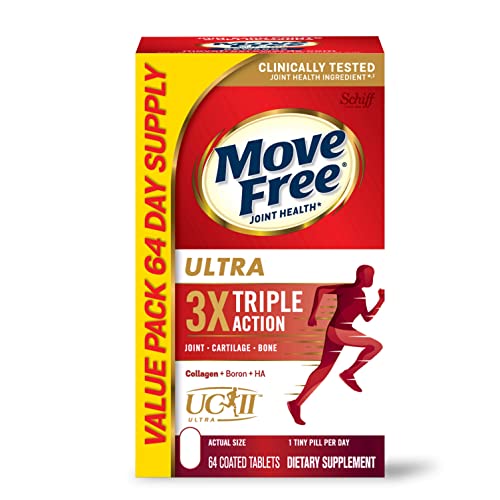 Move Free Ultra Triple Action Value Pack  64 Tablets