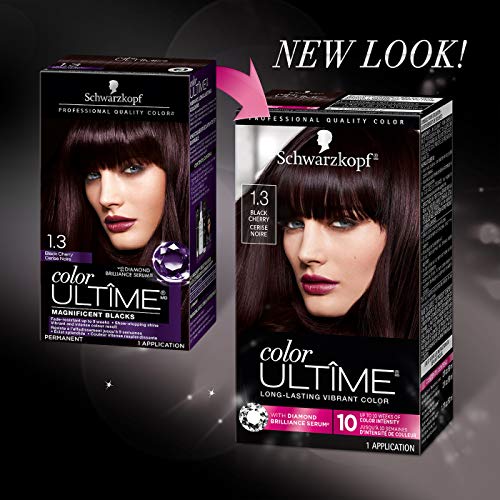 Schwarzkopf Color Ultime Permanent Hair Color Cream  1.3 Black Cherry