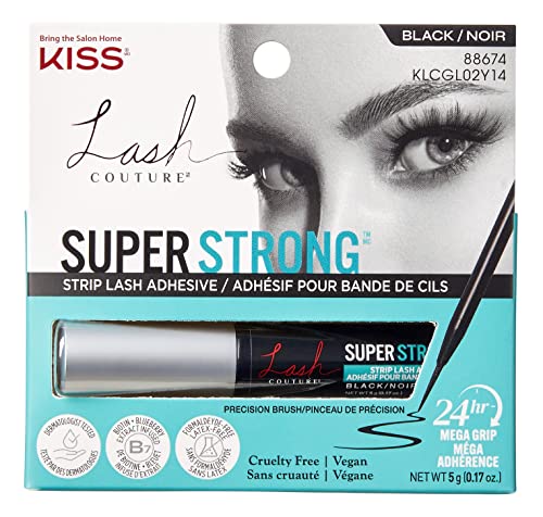 KISS Lash Couture Strip Lash adhesive- Black