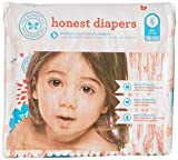 Infant The Honest Company 'Multicolored Giraffe' Diapers, Size 5 - White