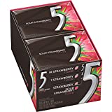 5 Gum Strawberry Flood Sugarfree Gum  10 Packs