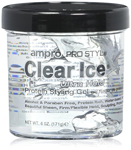 AmPro Pro Styl Clear Ice Protein Hair Styling Gel  6 oz