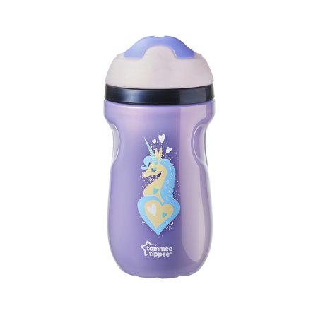 Tommee Tippee Insulated Sippee Toddler Tumbler Cup, 12+ months – 1pk (Colors & Designs Vary)