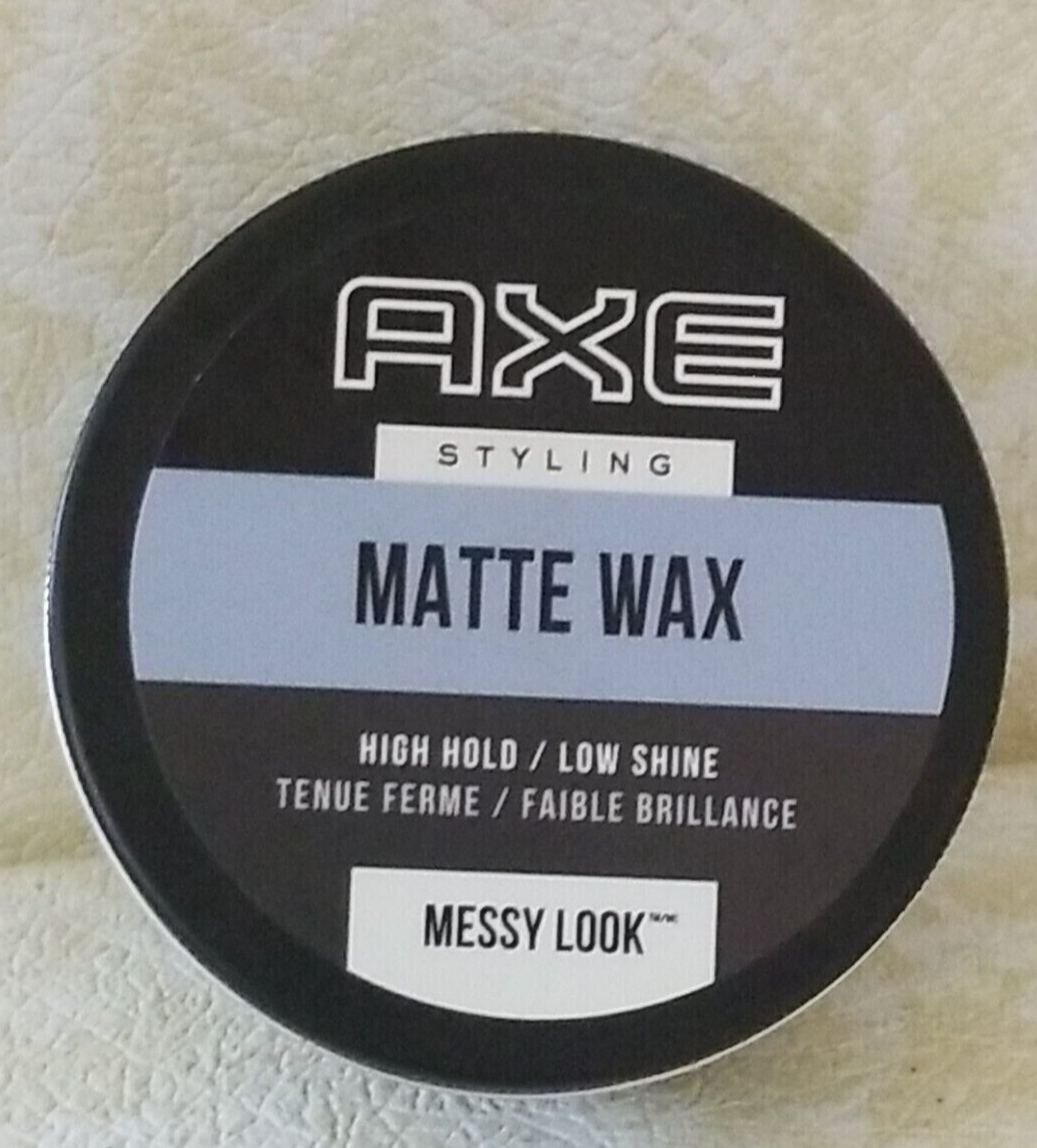 (2 Pack) Axe Matte Wax Messy Look, 2.64 oz