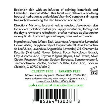 Mario Badescu Facial Spray with Aloe, Chamomile & Lavender at Nordstrom, Size 4 Oz