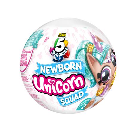 Closeout! Unicorn Squad Series 5 Newborn Unicorn Mystery Collectible Capsule
