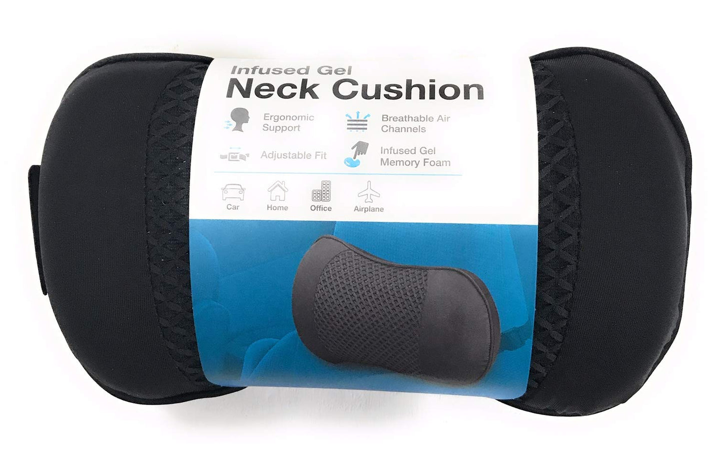 Type S Infused Gel Comfort Neck Cushion