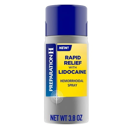 Preparation H Rapid Relief Hemorrhoidal Spray  No-Touch Spray - 3.8 Oz