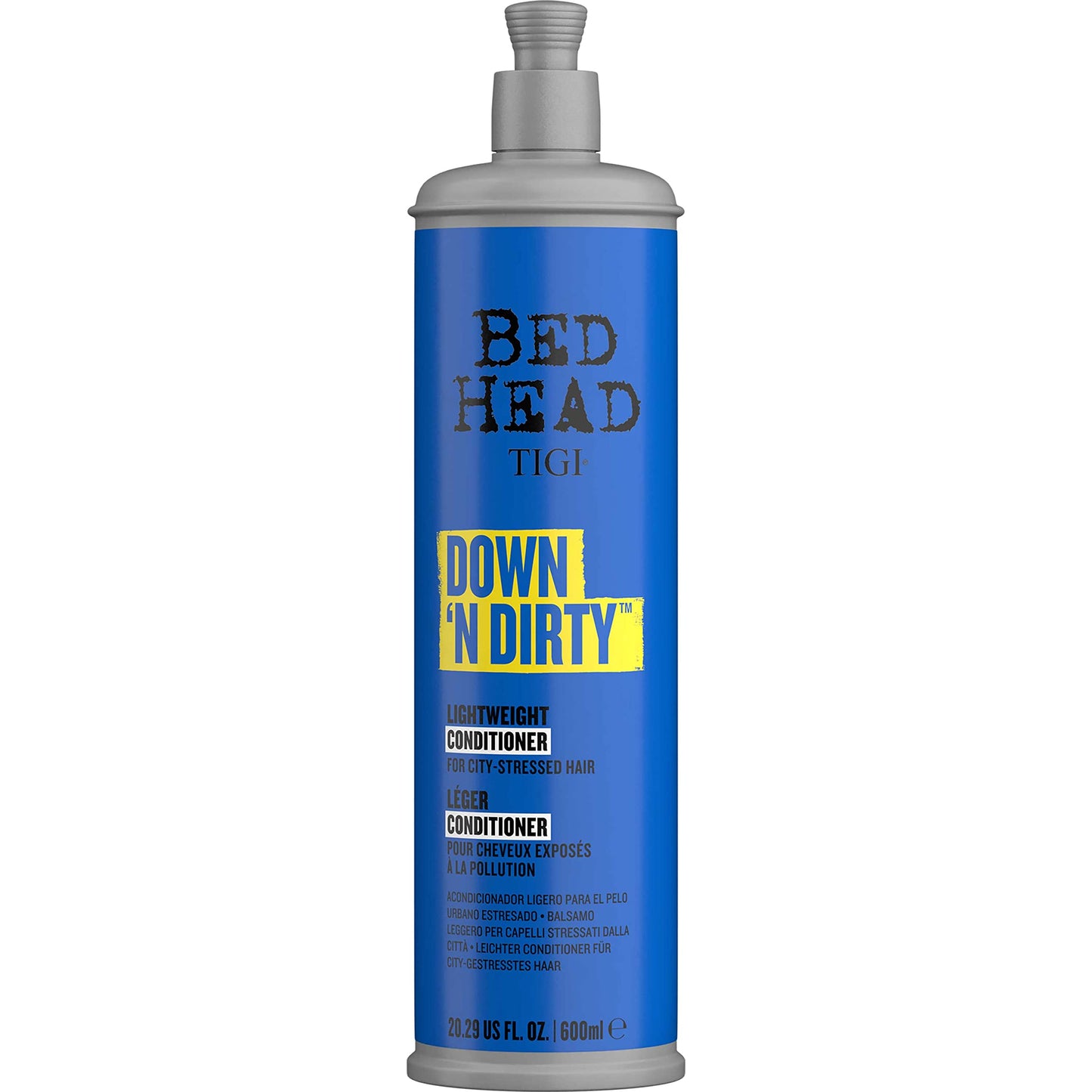 Bed Head by TIGI Down N  Dirty Lightweight Conditioner for Detox and Repair 600ml 1 ea