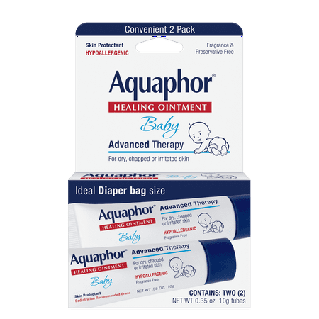 Aquaphor Baby Healing Ointment  Baby Skin Care and Diaper Rash  On-the-go