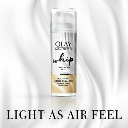 Olay Total Effects Face Wash  Whip Polishing Crème Cleanser  5 fl oz