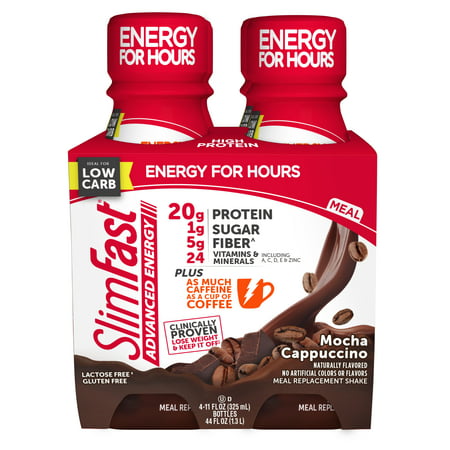 ADVANCED ENERGY MOCHA CAPPUCCINO MEAL REPLACEMENT SHAKE