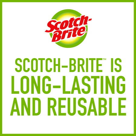 3M 722 Scotch-Brite Dobie Cleaning Pad 2-Pack (B004678E3S)