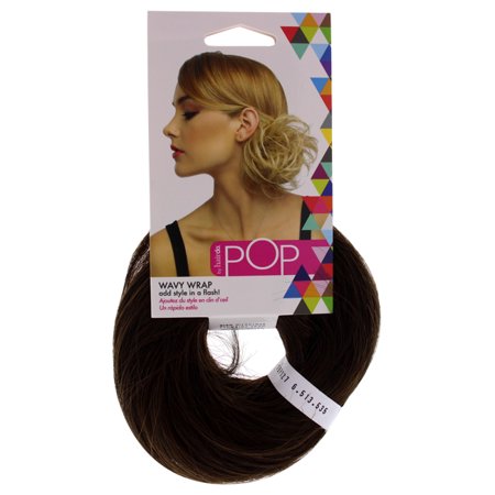 Pop Wavy Wrap - R10 Chestnut by Hairdo for Women - 1 Pc Hair Wrap