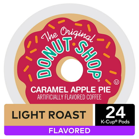 24ct The Original Donut Shop Caramel Apple Pie Keurig K-Cup Coffee Pods Flavored Coffee Medium Roast
